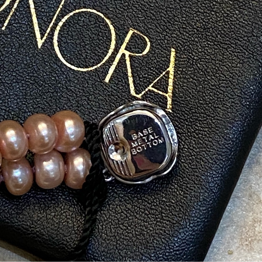 New Honora Pink Double Strand Freshwater Pearl Bracelet - Picture 7 of 7
